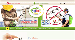 Desktop Screenshot of pestendintl.com